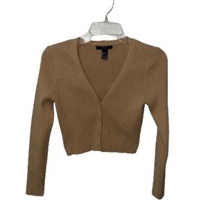 Forever 21 Cardigan | Orange-Tan